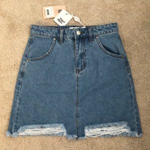 Tiger Mist Nikita Denim Skirt - NWT!